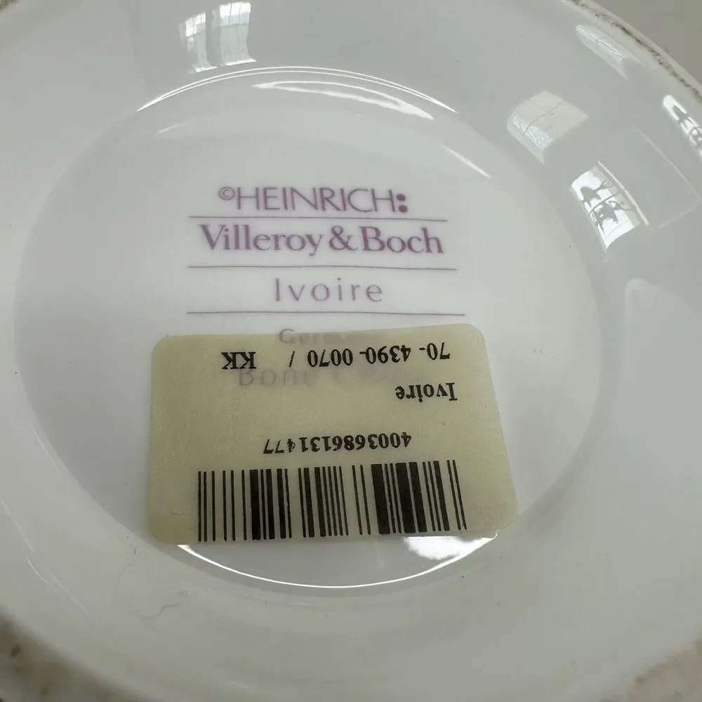 Villeroy & Boch Germany IVOIRE Chateau Collection 4 Cup Coffee Pot Lid NWT